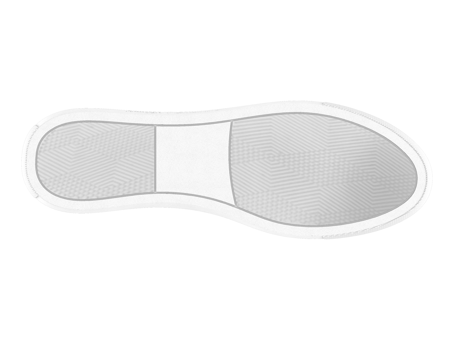Leather Stitches Sneaker White and Black