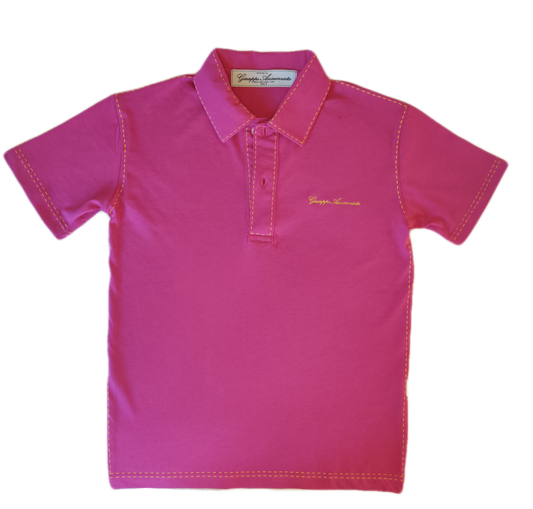 Stitches Polo Acid Green and Black