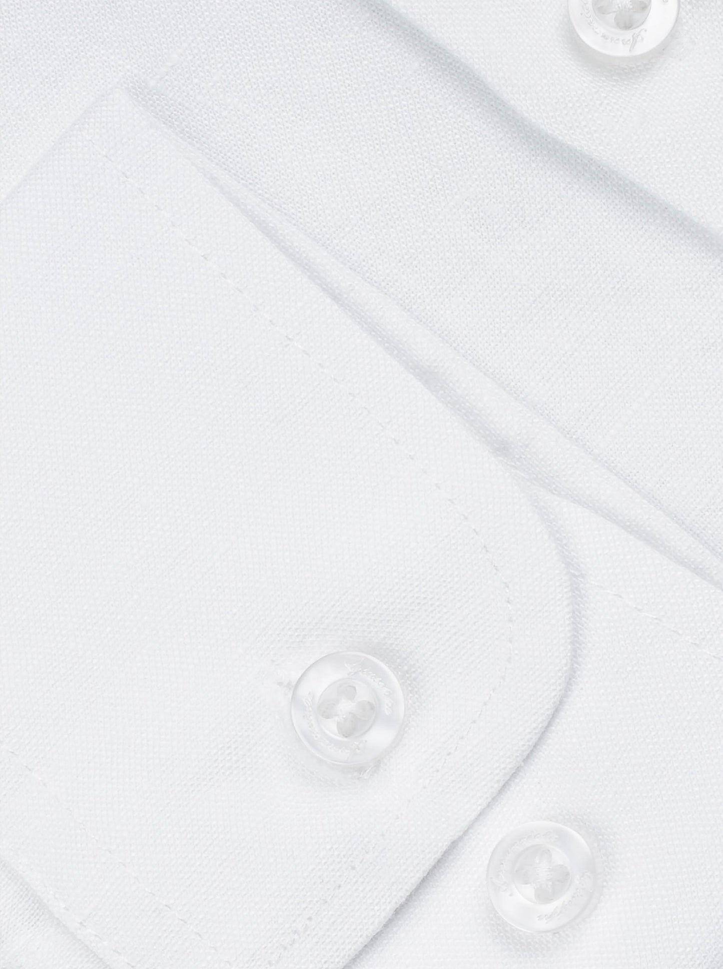 White solid Color Pure linen shirt