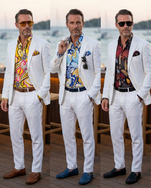 Linen Pocket Squares Men Wear to Get Noticed