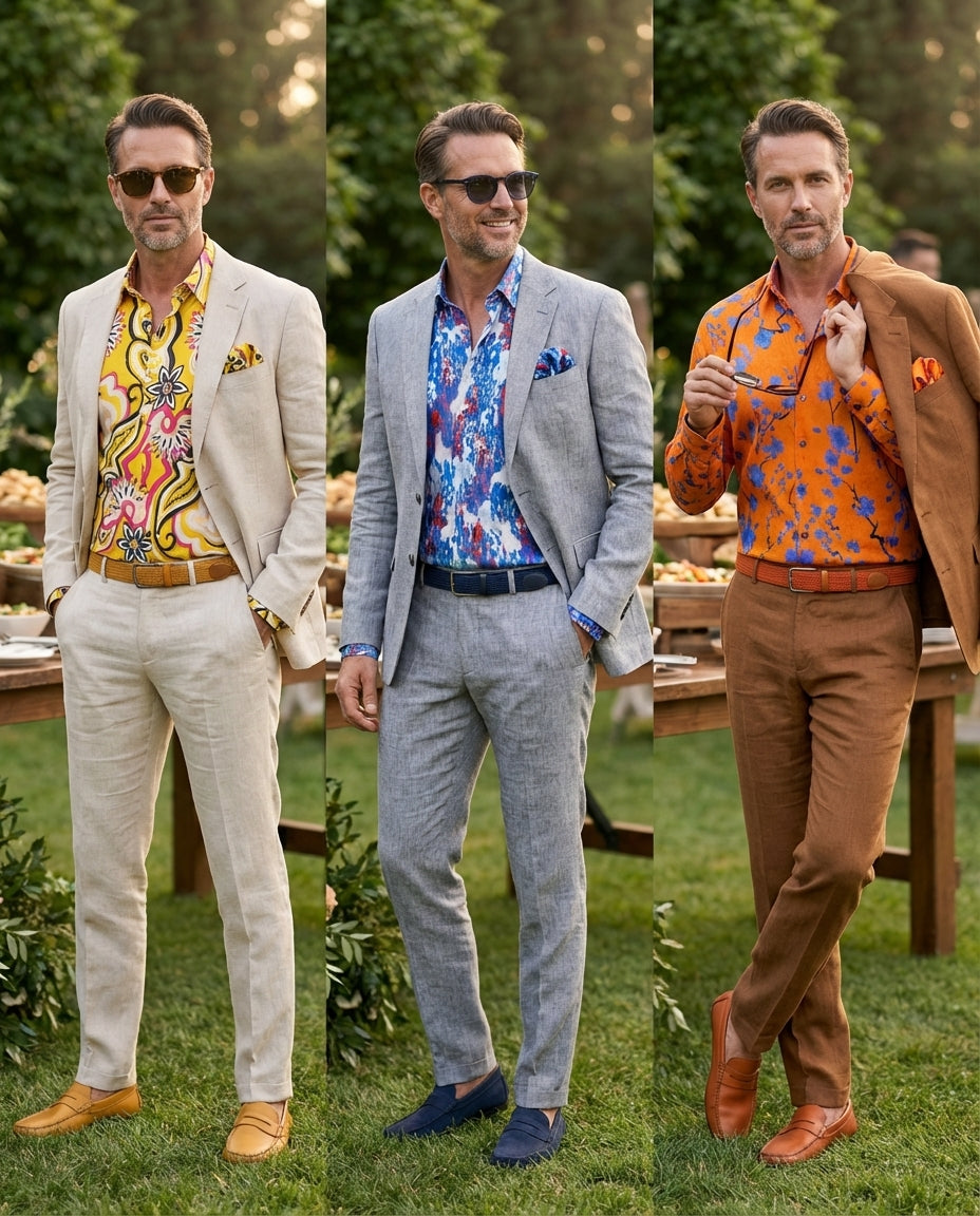 How to Style Printed Linen Shirts Right