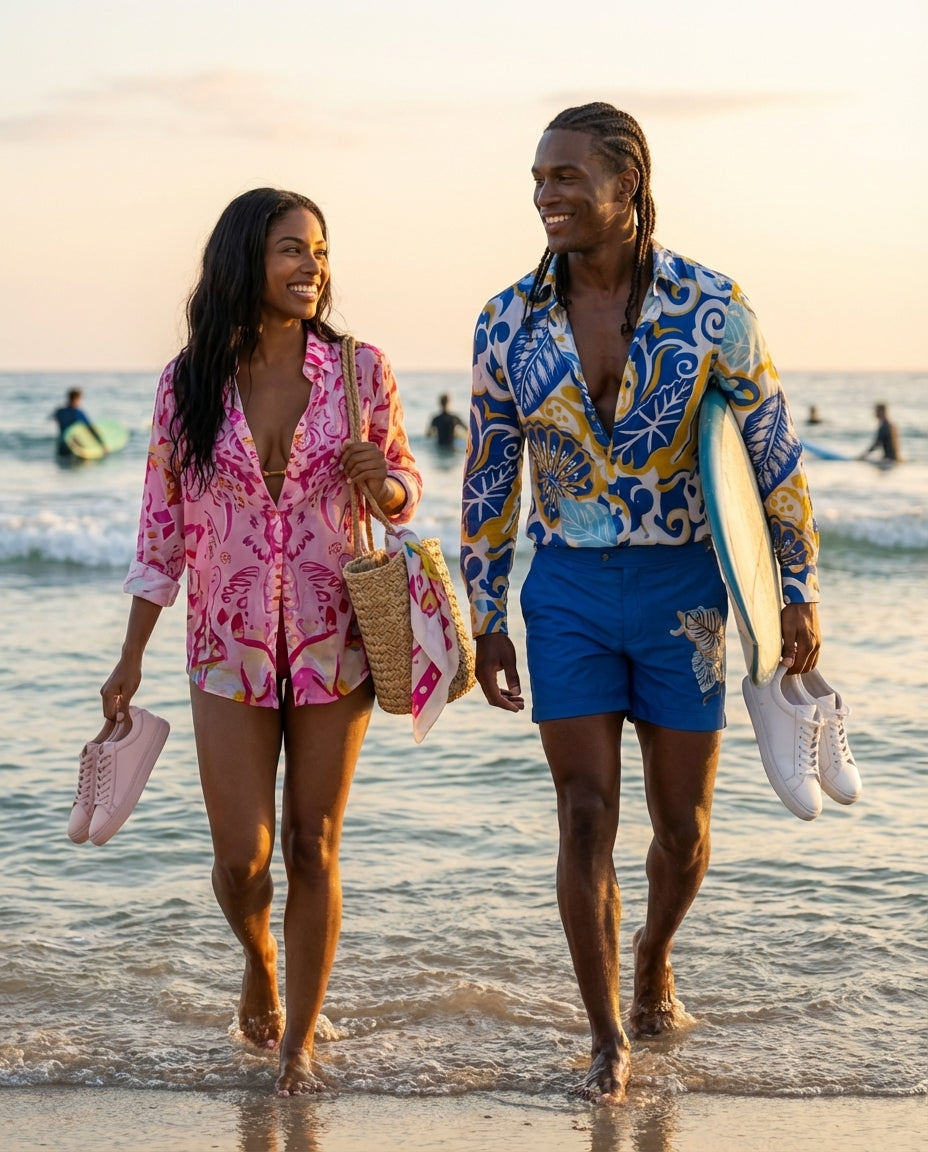 How to Coordinate Resortwear Colors