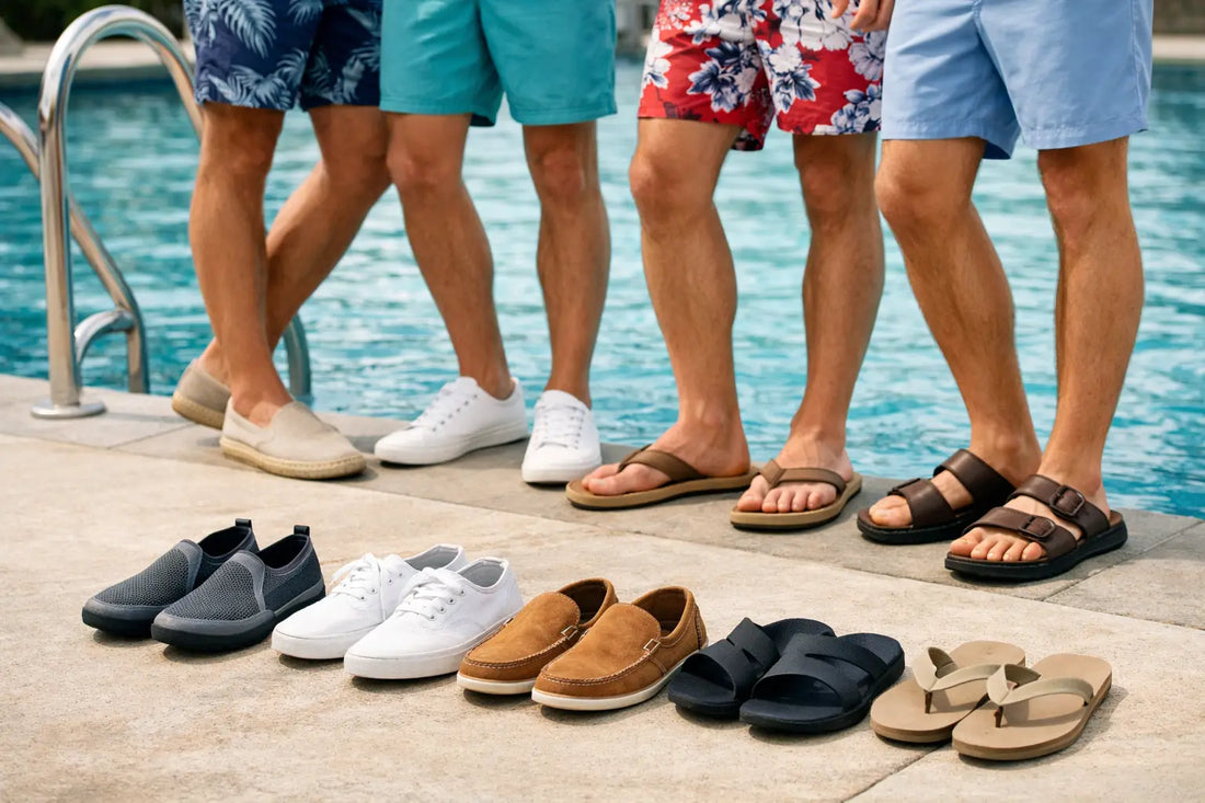 What Shoes Go With Swim Shorts?