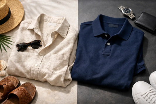 Linen Shirts vs Polos for Statement Style