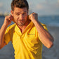 Stitches Polo Yellow and Blue  - Giuseppe Annunziata