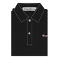 Stitches Polo Black and Pink