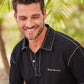 Stitches Polo Rust and Black - Giuseppe Annunziata